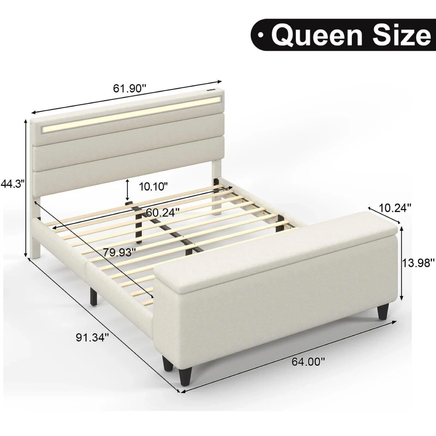 Queen Size bed - photo 4