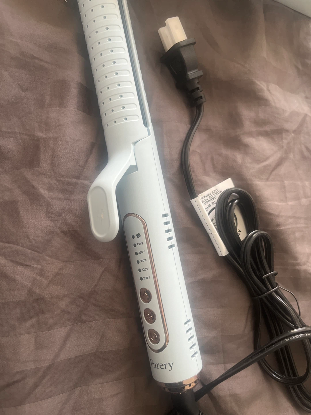 Farery Chill Set Curling Iron & Straightener - Blue - photo 2