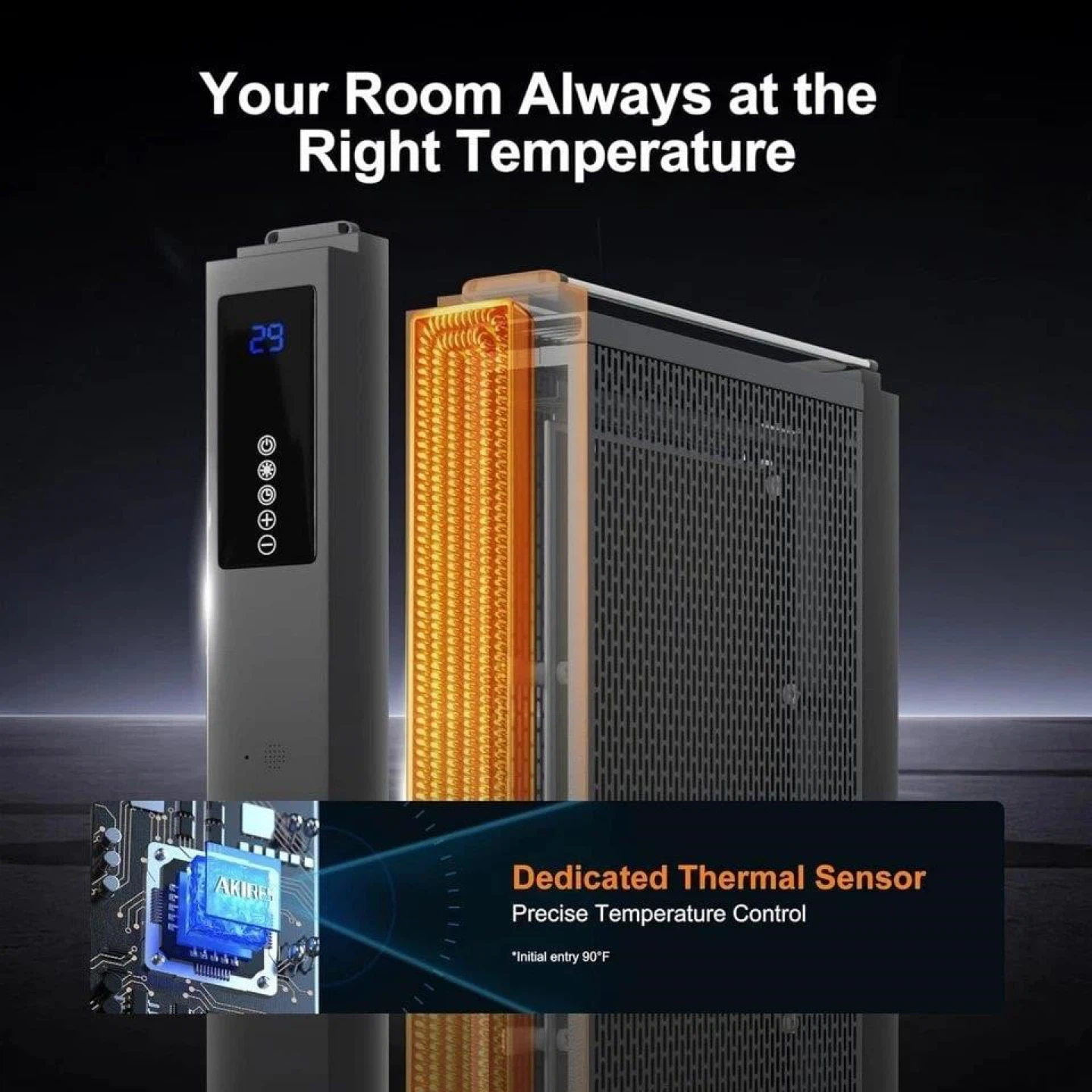 AKiRES Infrared Heater - 750W/1500W - photo 4