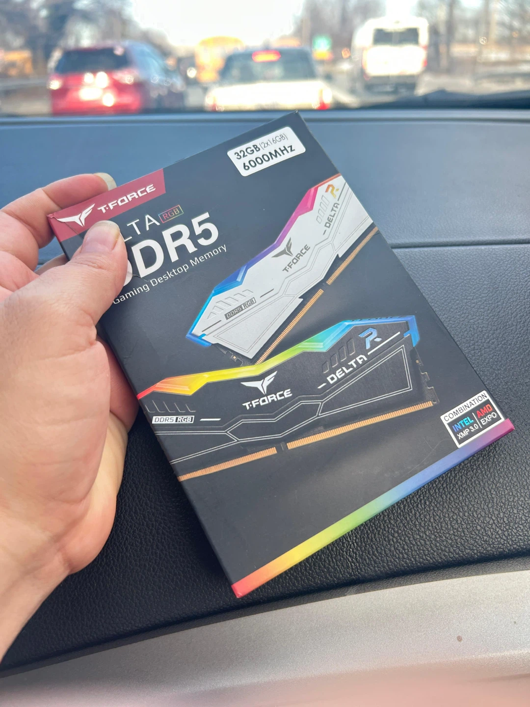 Teamgroup T-Force Delta RGB DDR5 RAM 32GB (2x16GB) 6000MHz