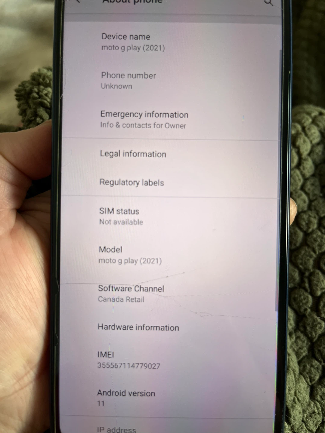Motorola Moto G Play (2021) Smartphone - photo 4