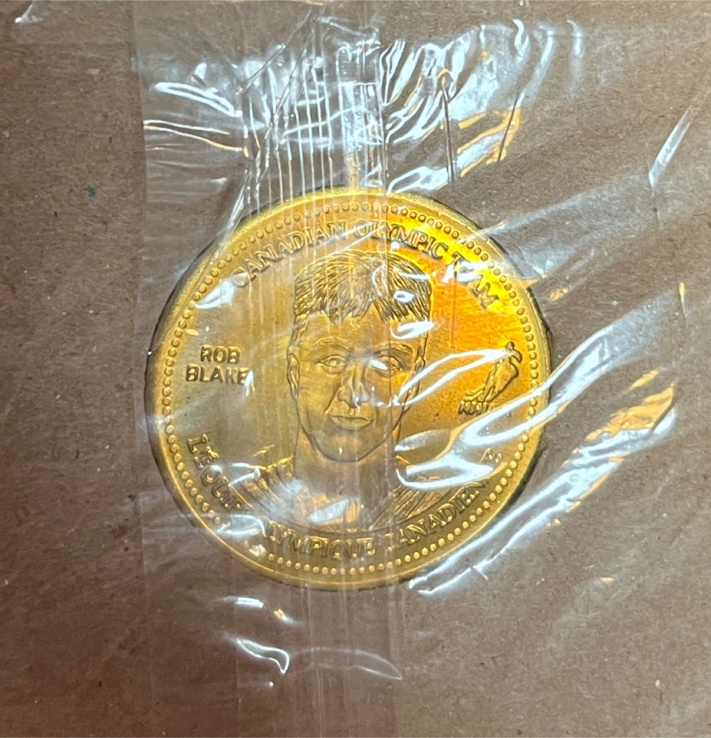 Coca-Cola 2002 Canadian Olympic Team Rob Blake Coin