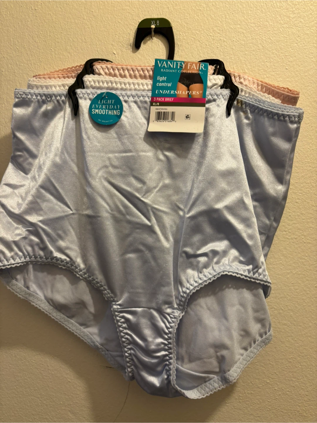 NEW Vanity Fair 3 Pack Underwear- XL/8