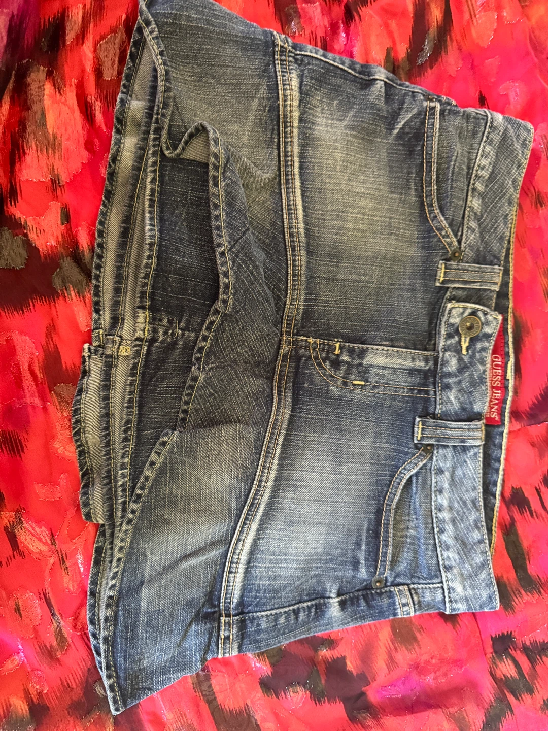 Guess Jeans Denim Mini Skirt