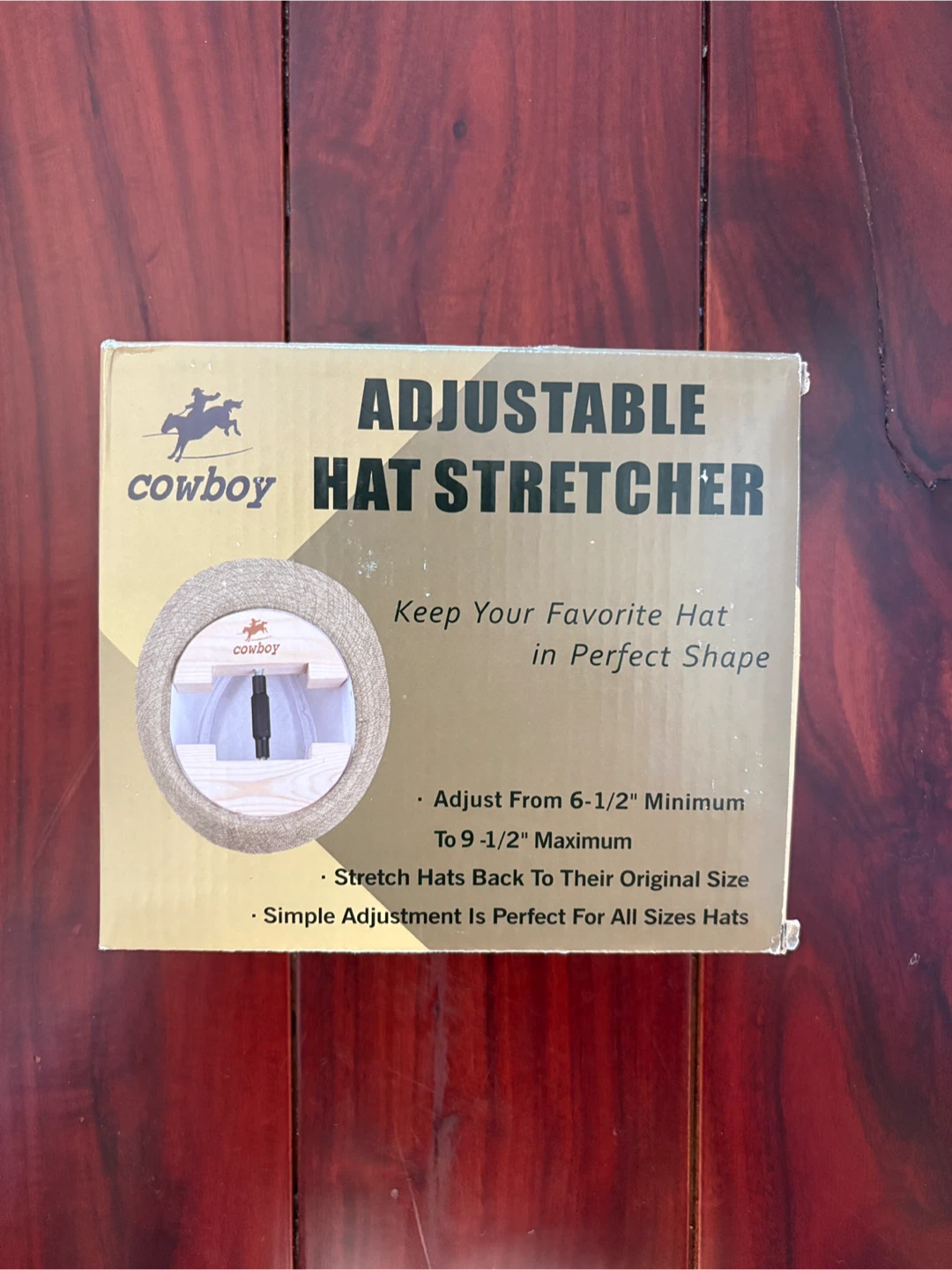 Cowboy Adjustable Hat Stretcher