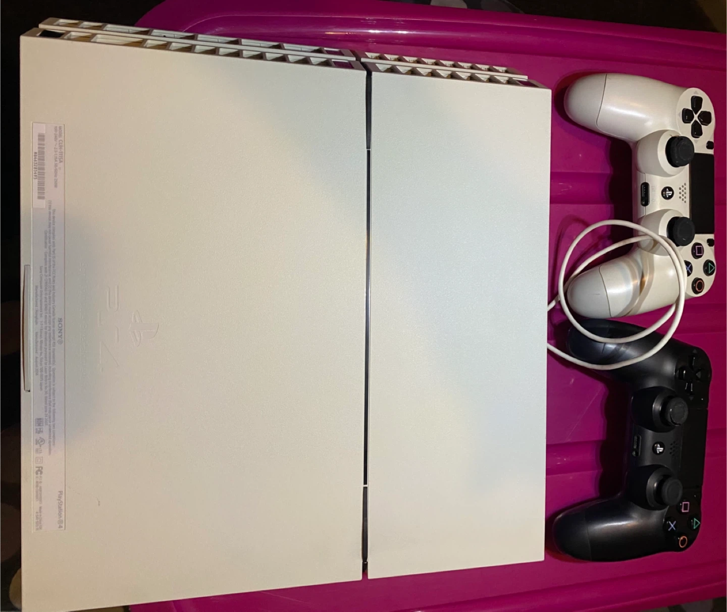 PlayStation 4 PS4 Bundle (Glacier White) - photo 2