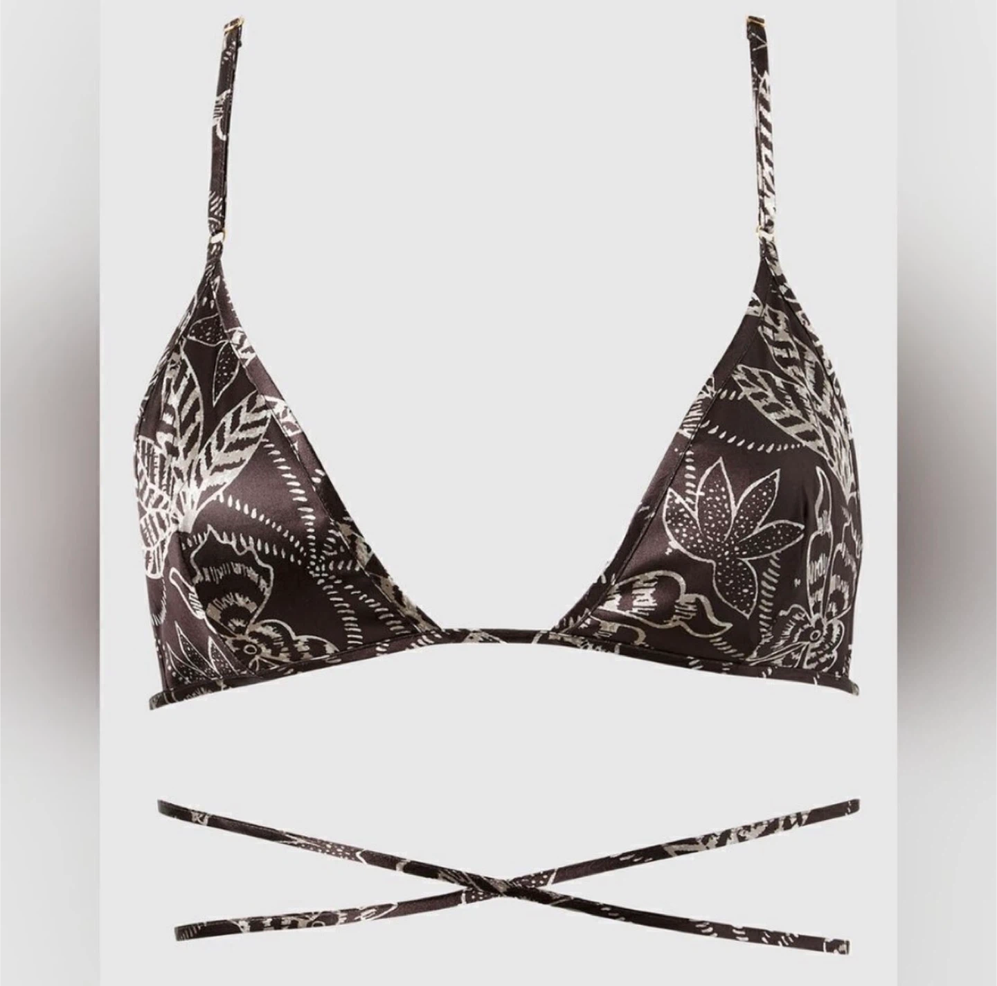 BNWT La SENZA Satin Triangle Bralette - photo 3