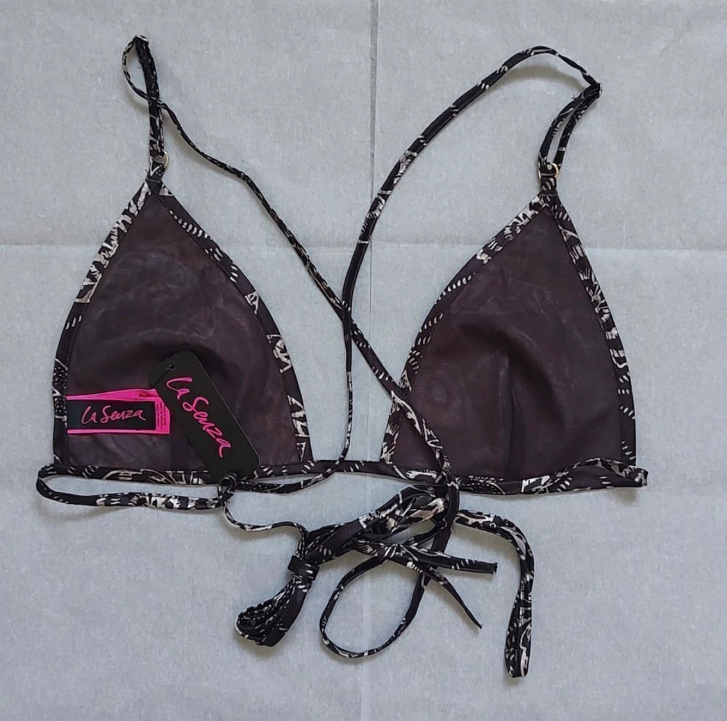BNWT La SENZA Satin Triangle Bralette - photo 5