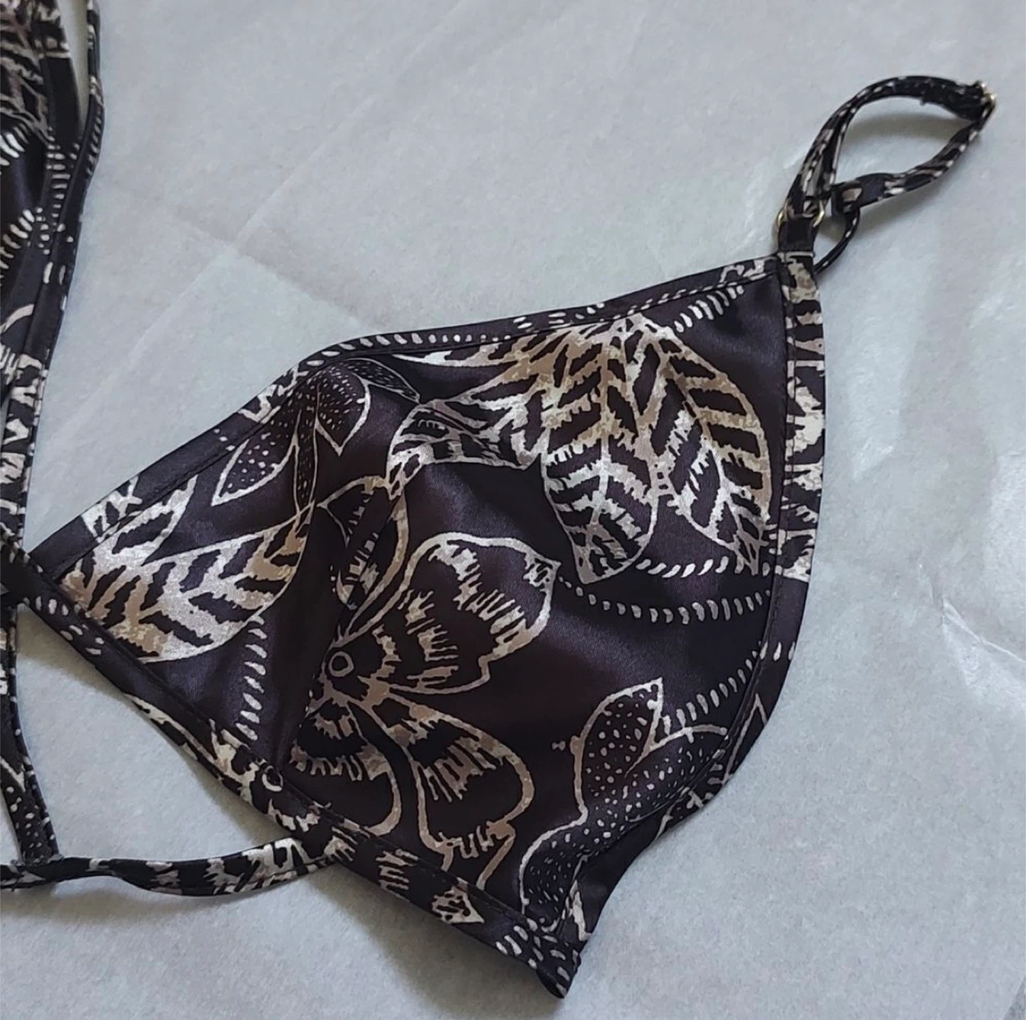 BNWT La SENZA Satin Triangle Bralette - photo 4