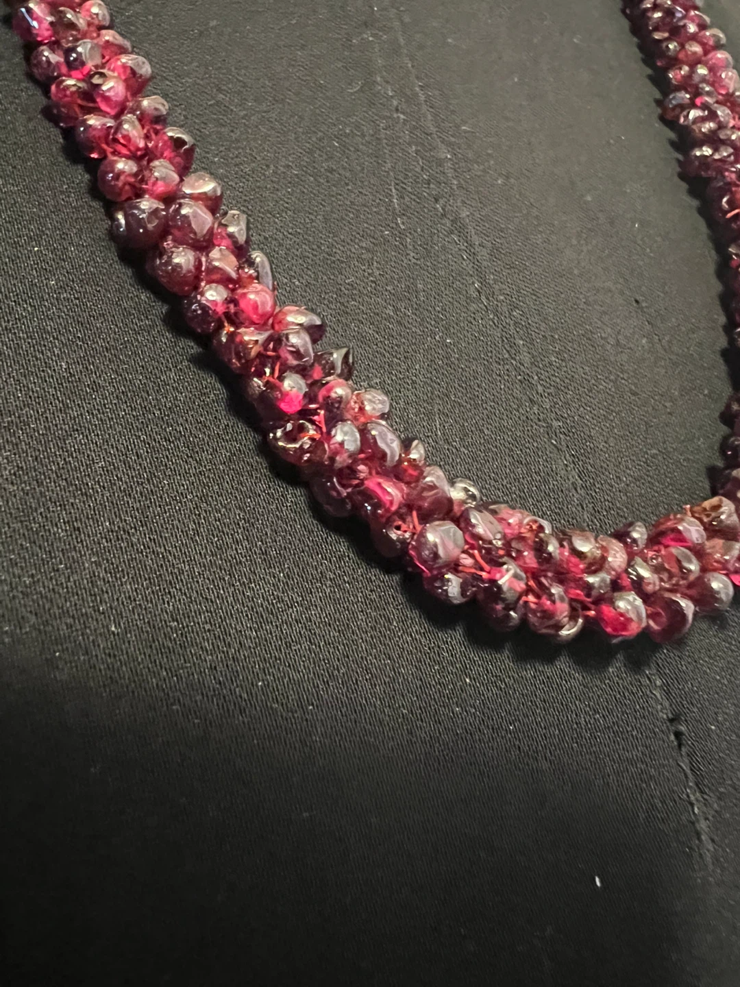 Vintage Garnet Necklace - photo 2
