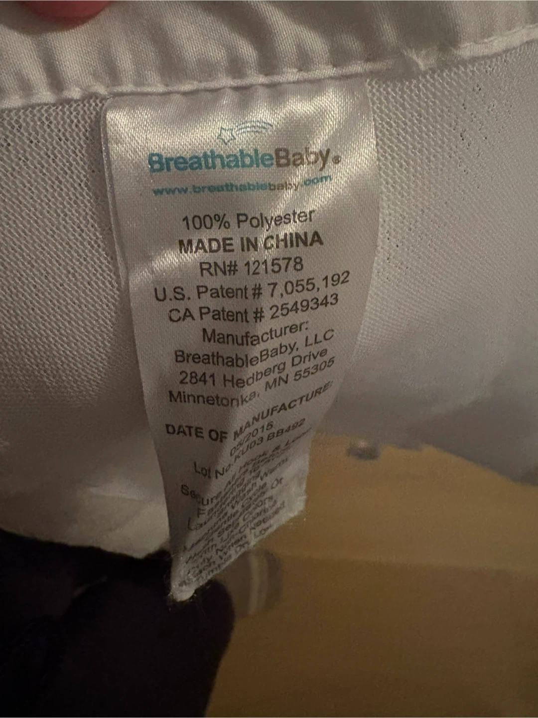 BreathableBaby Mesh Crib Liner - photo 3