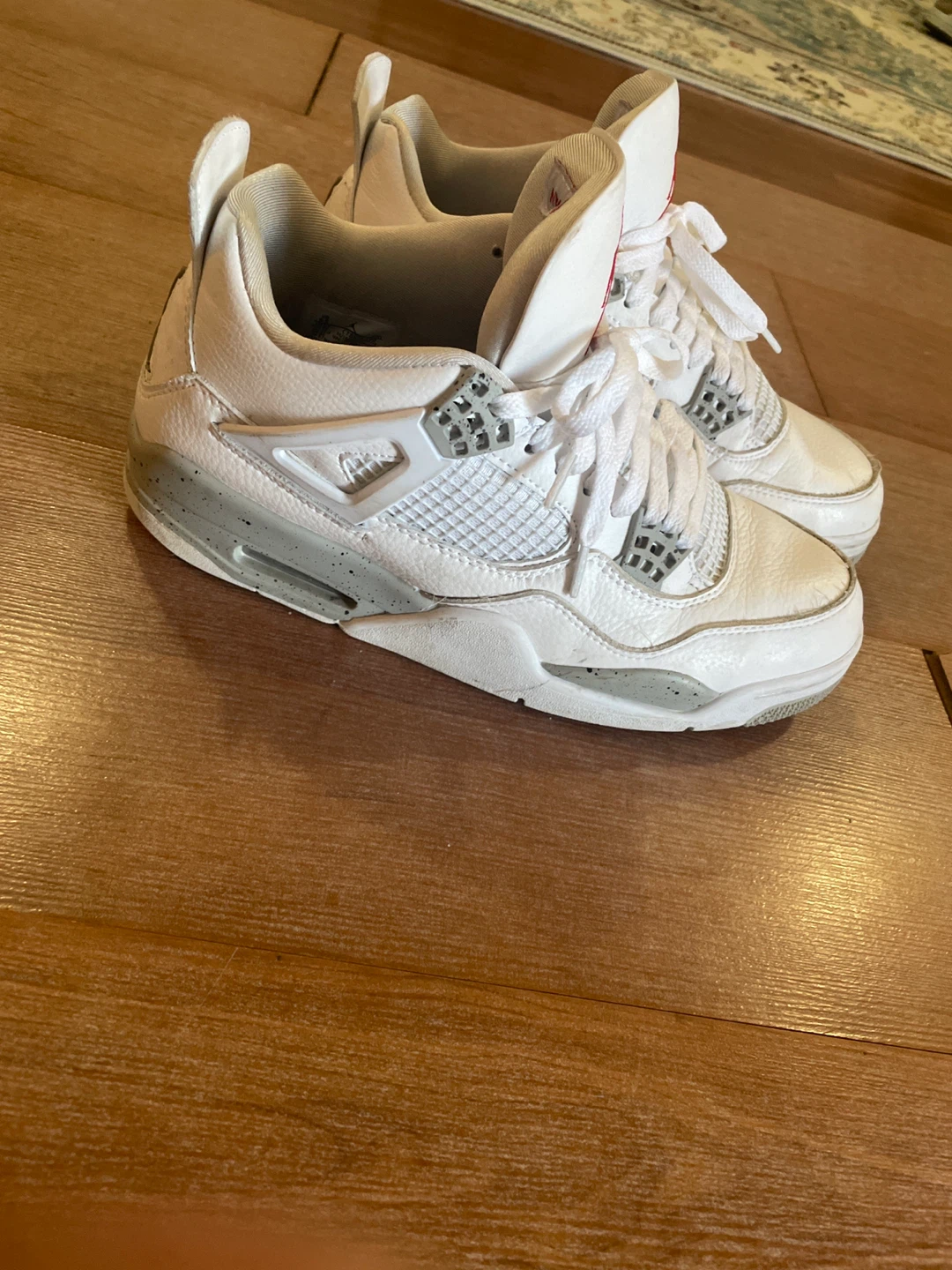 Jordan 4 Retro White Oreo - photo 3