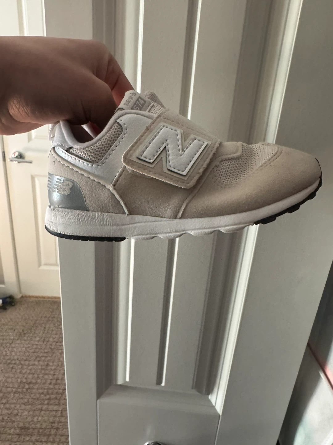 New Balance 574 Crib Shoes