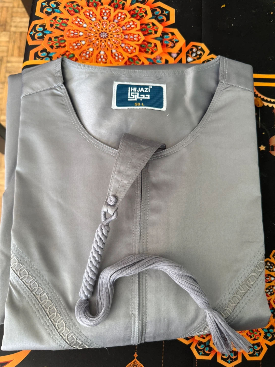 Hijazi Thobe - Grey Size 56-L - photo 2