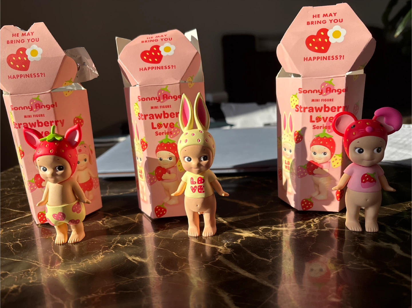 Sonny Angel Strawberry Love Series Mini Figures