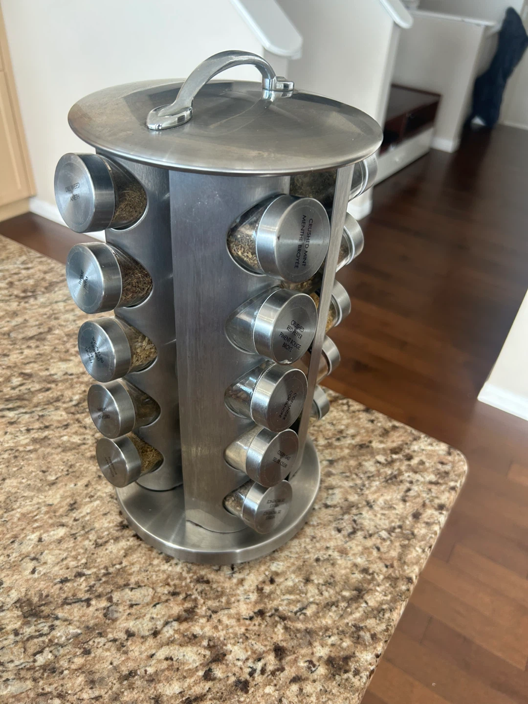 Rotating Spice Rack with 16 Jars - photo 3