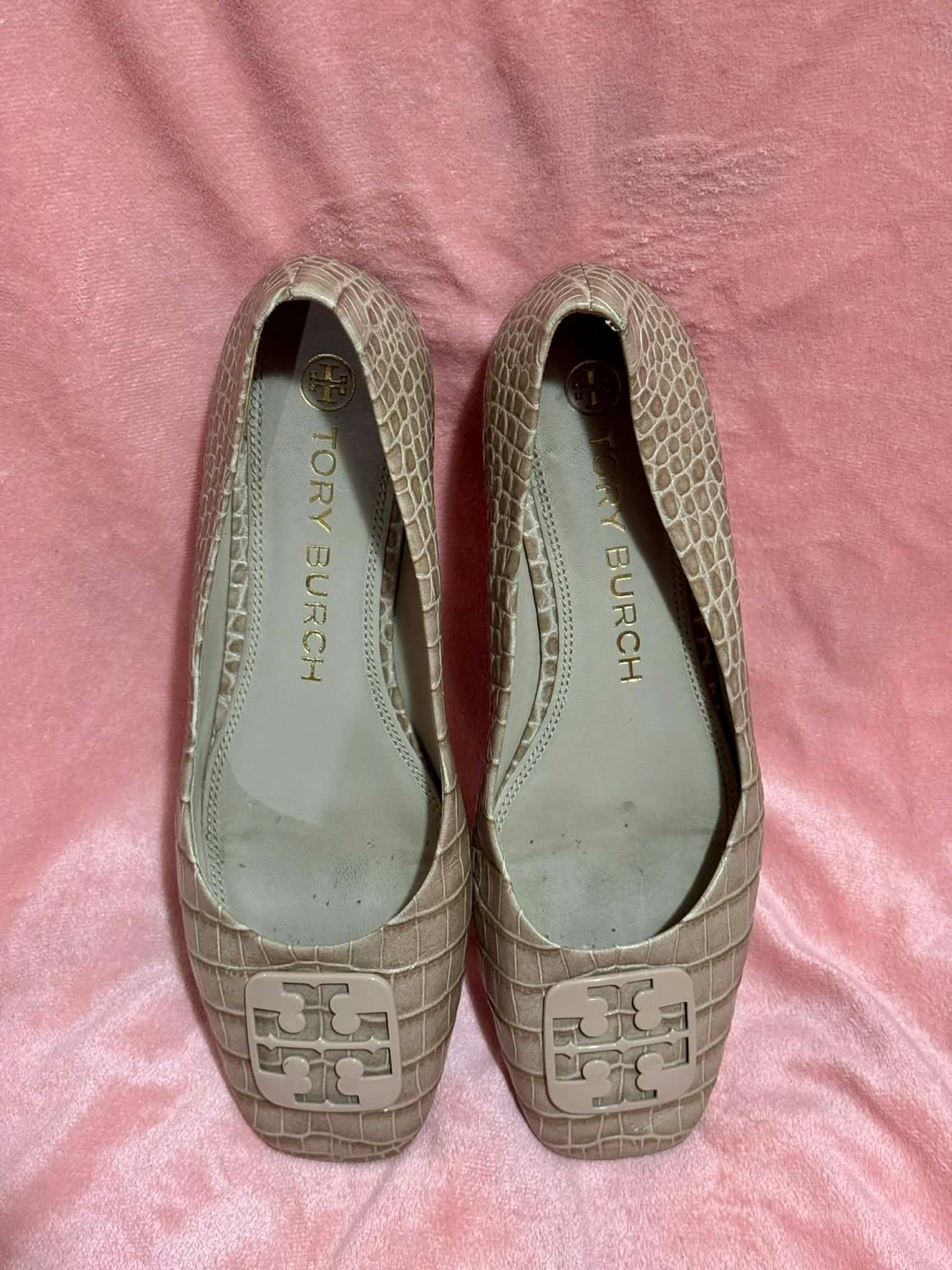 Tory Burch Georgia Soft Croco Emboss ballet flats - photo 2
