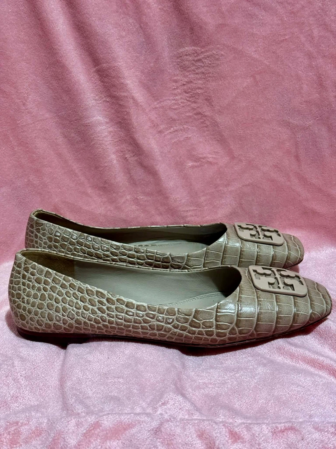 Tory Burch Georgia Soft Croco Emboss ballet flats - photo 5