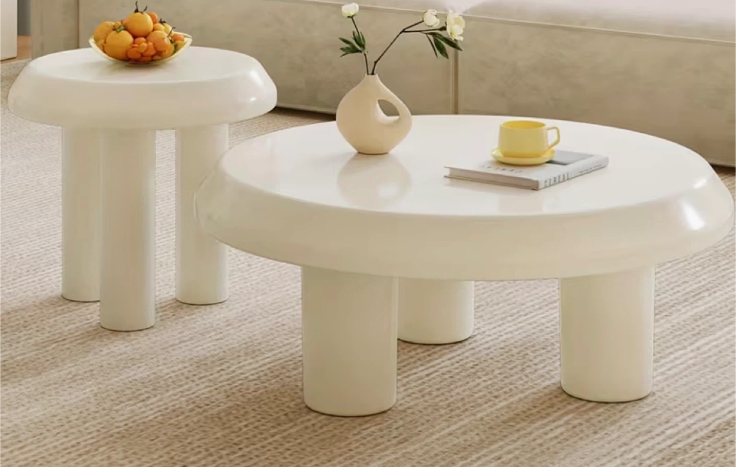 White Coffee Table - photo 4