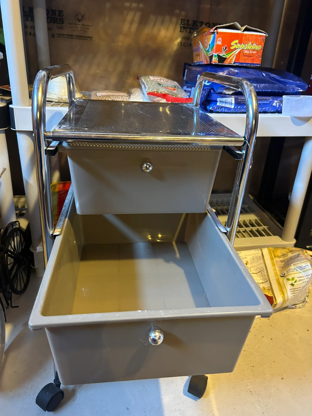 3-Drawer Storage Cart with Wheels - photo 4