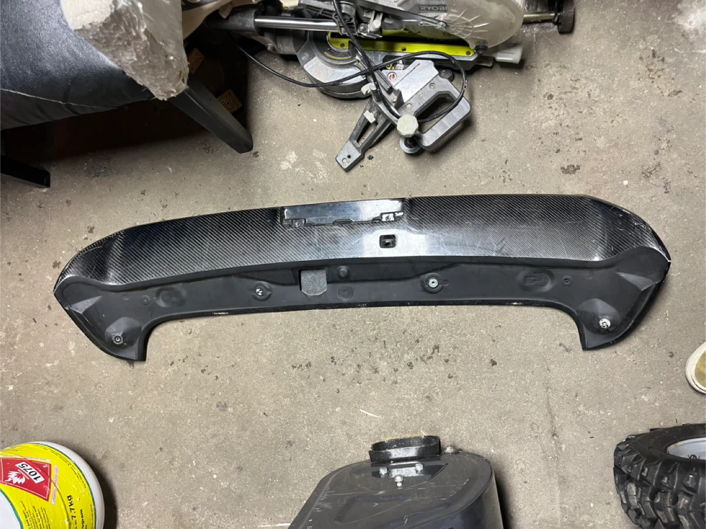 08-11 Subaru Impreza hatchback Rear Spoiler - photo 3