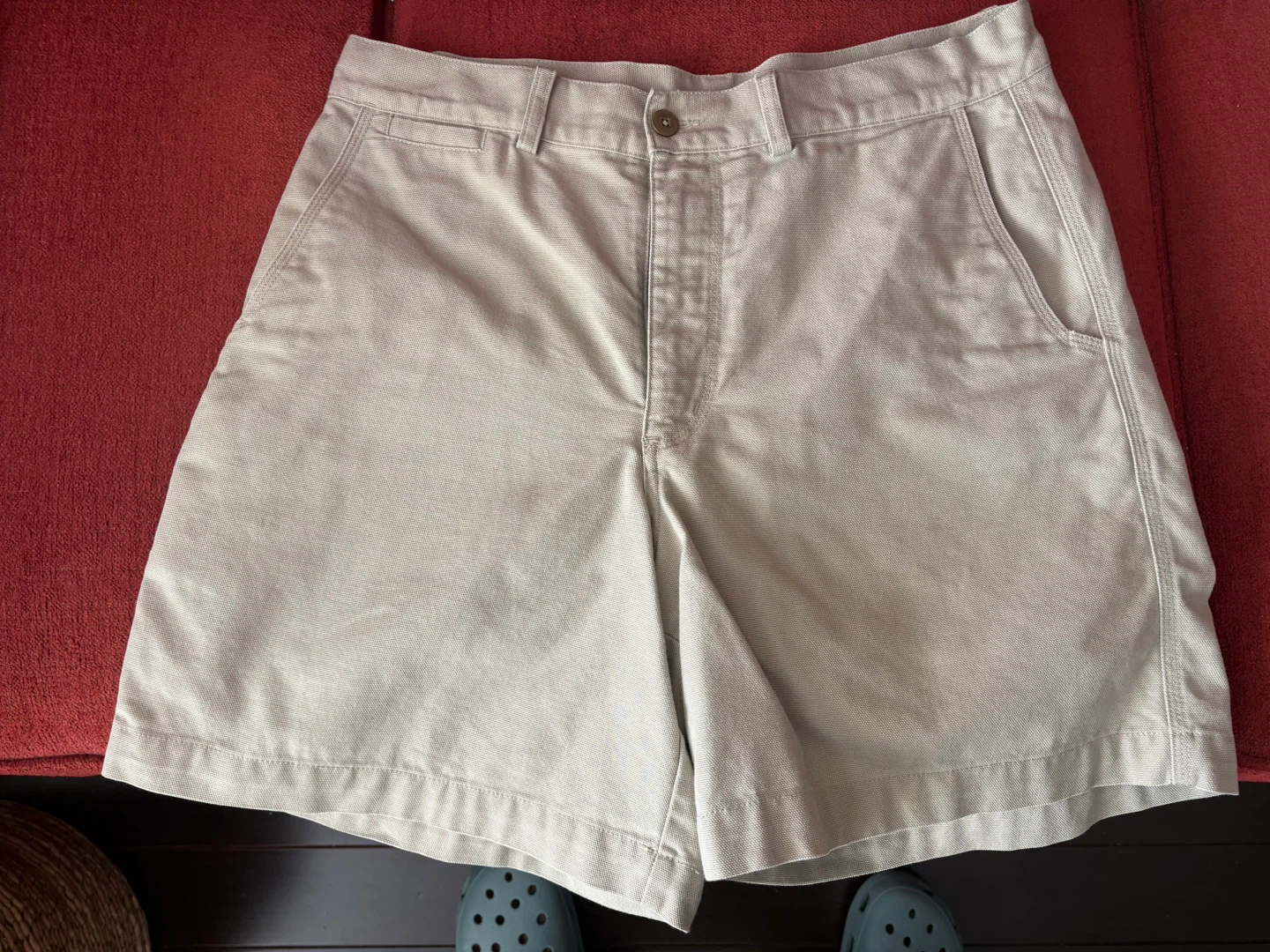 Like new Patagonia Duck Shorts, 100% organic canvas, 36