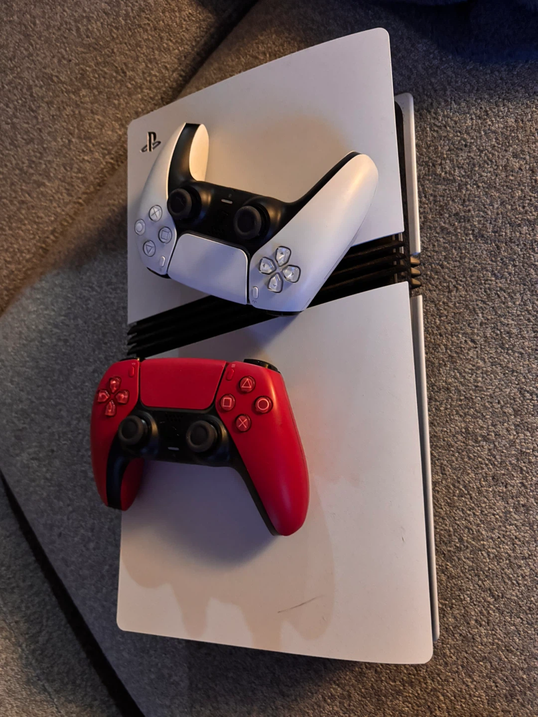 Sony PlayStation 5 Pro Console with Two Controllers - photo 2