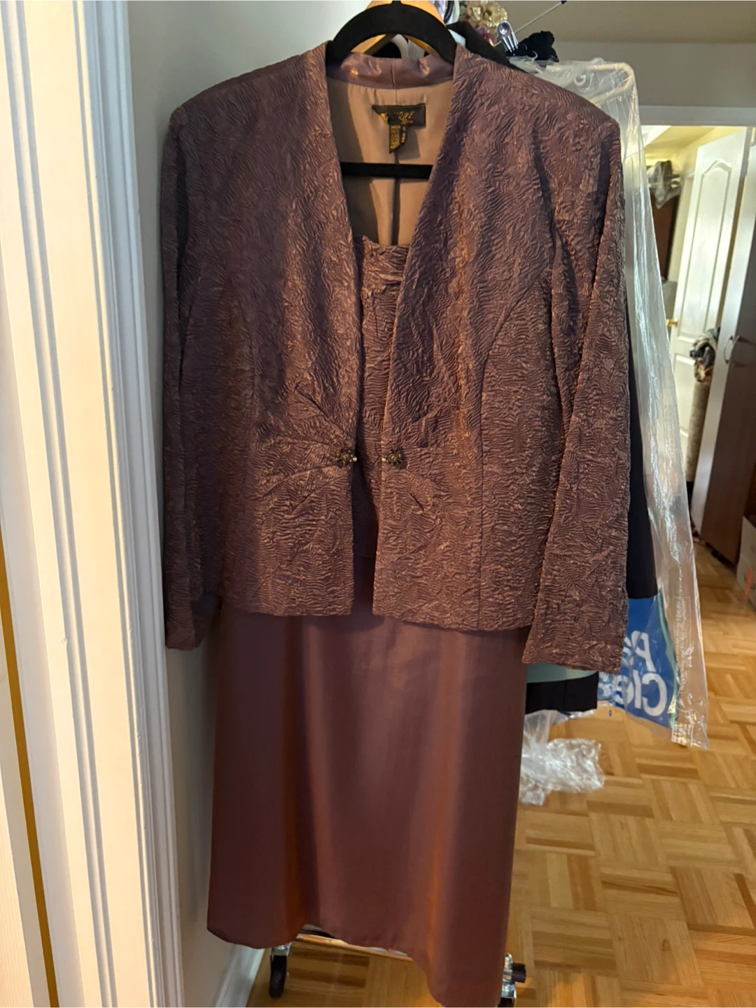 BIQUE PETITE Dress and Jacket Set