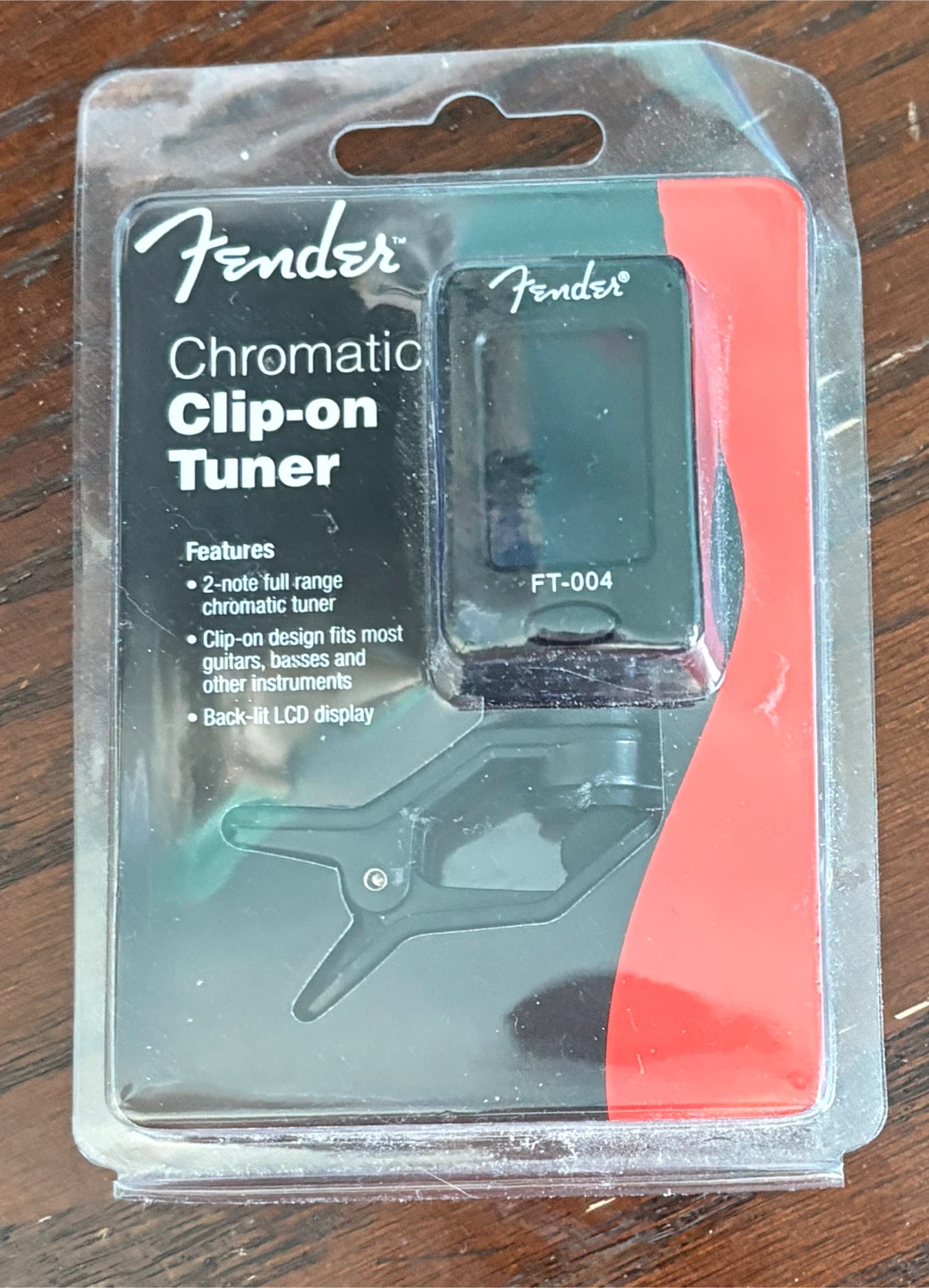 Fender Chromatic Clip-on Tuner FT-004