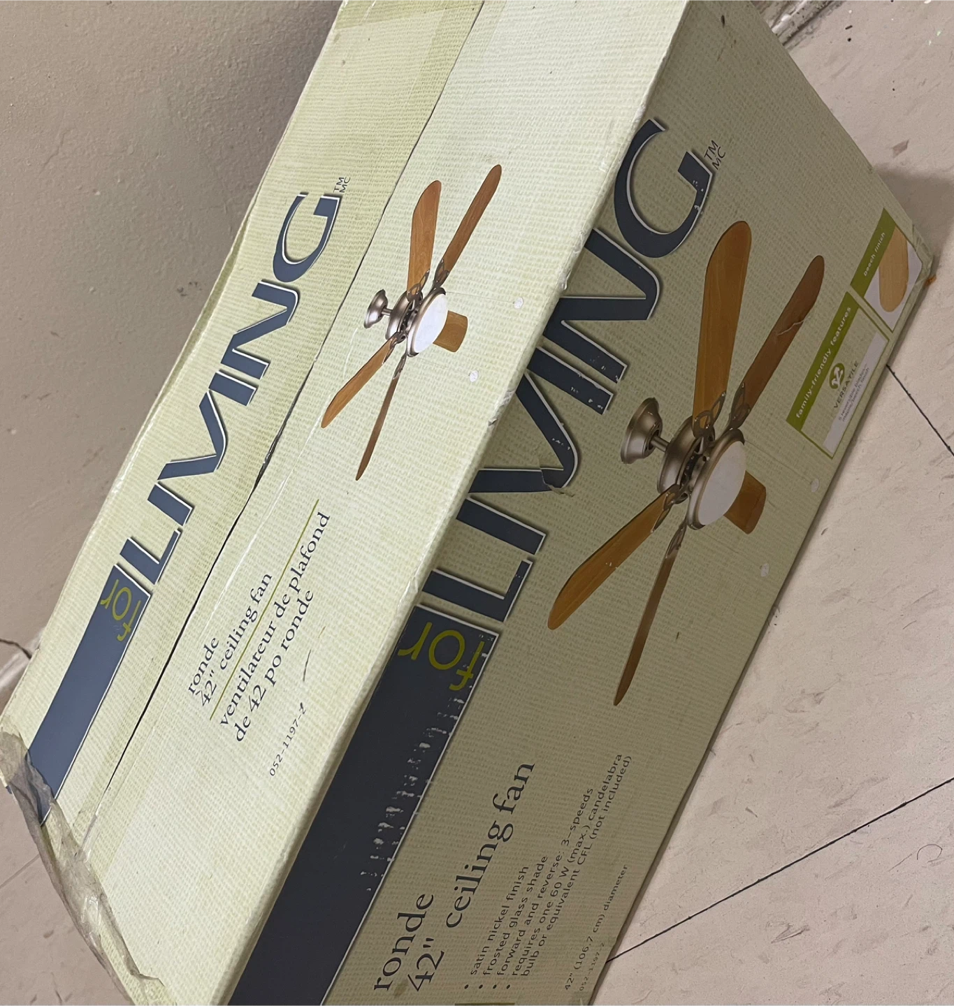 For Living Ronde 42" Ceiling Fan - photo 2