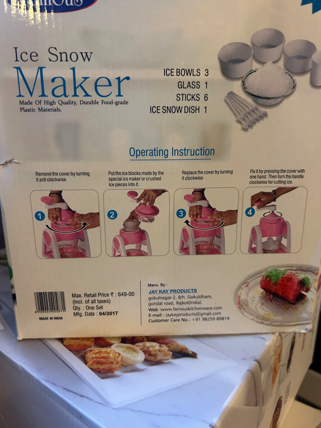 Famous Ice Snow Maker
