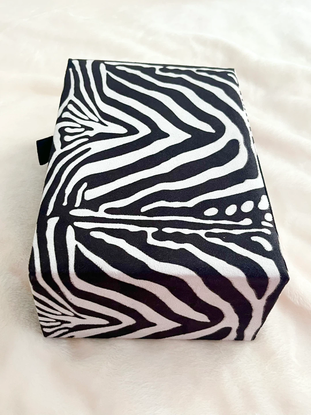 Zebra Print Decorative Storage Box - photo 3