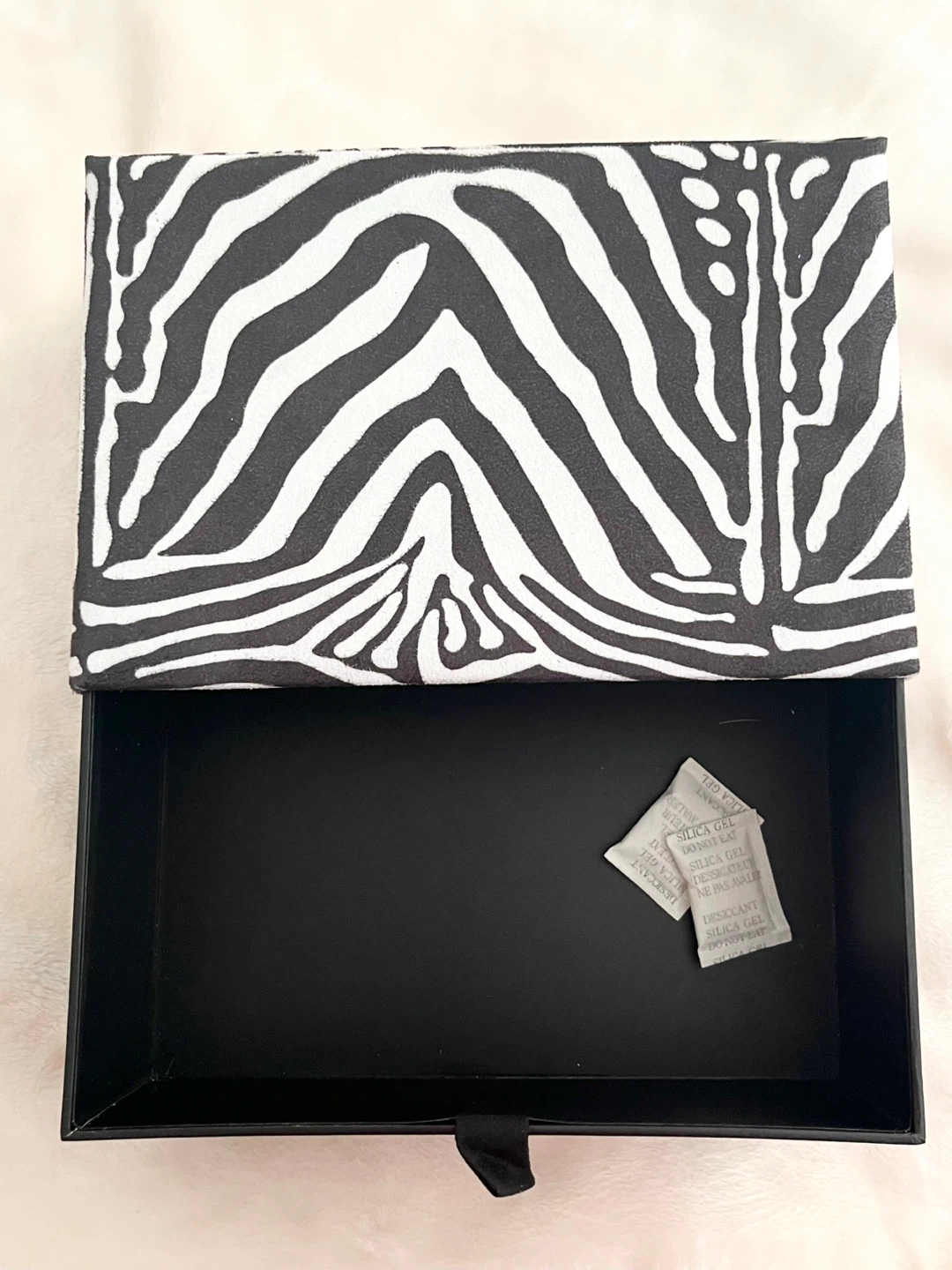 Zebra Print Decorative Storage Box - photo 2