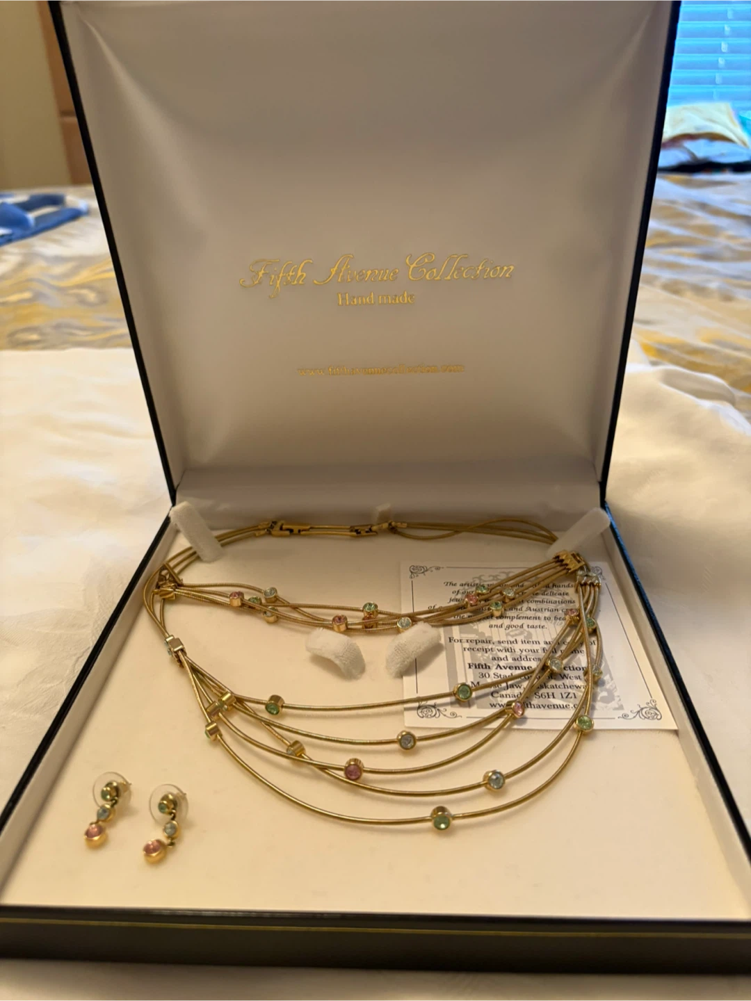 Fifth Avenue Collection Necklace/bracelet and Earring Set - photo 5
