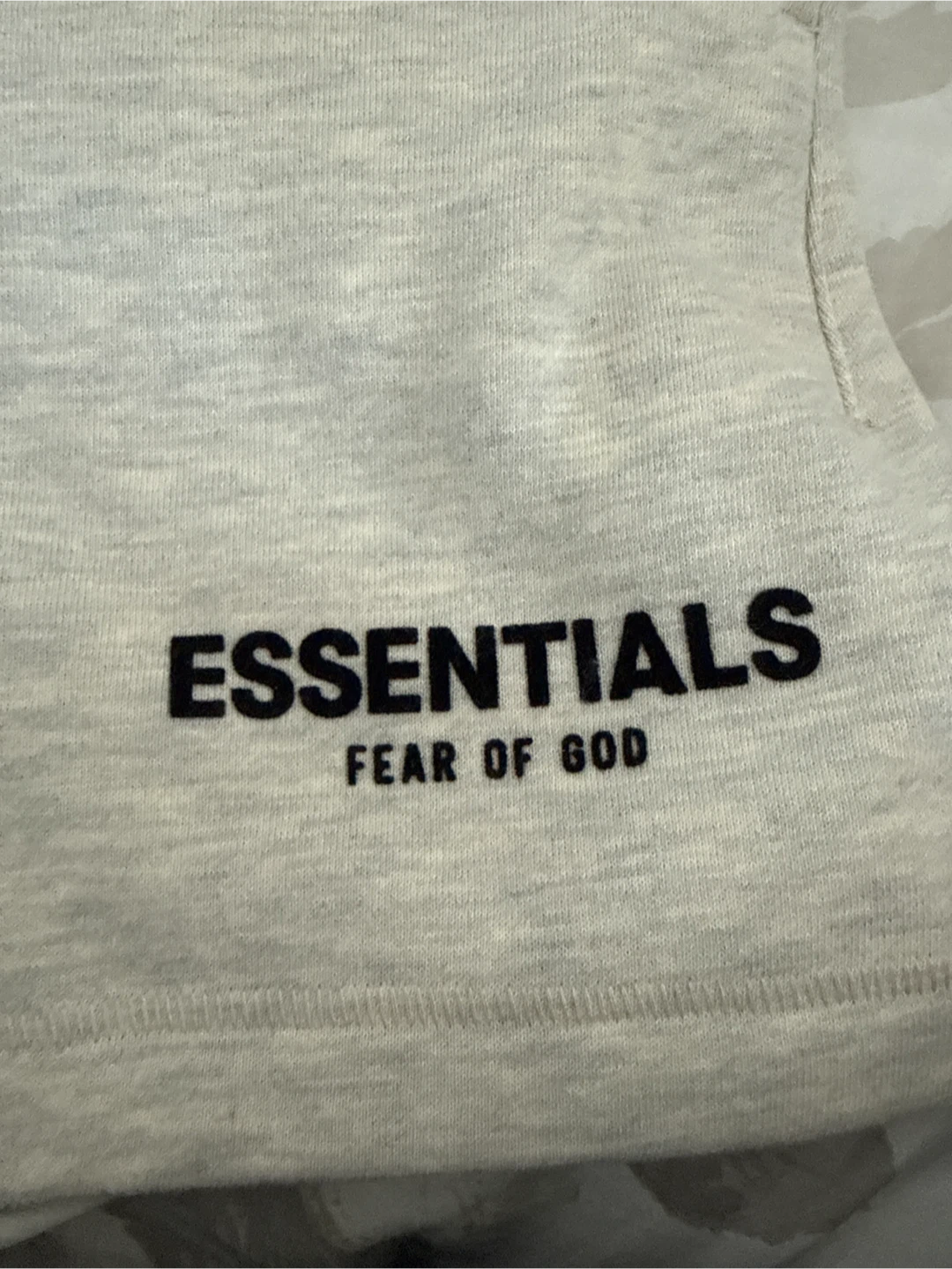 Essentials Fear of God Kids Sweat Short - photo 2