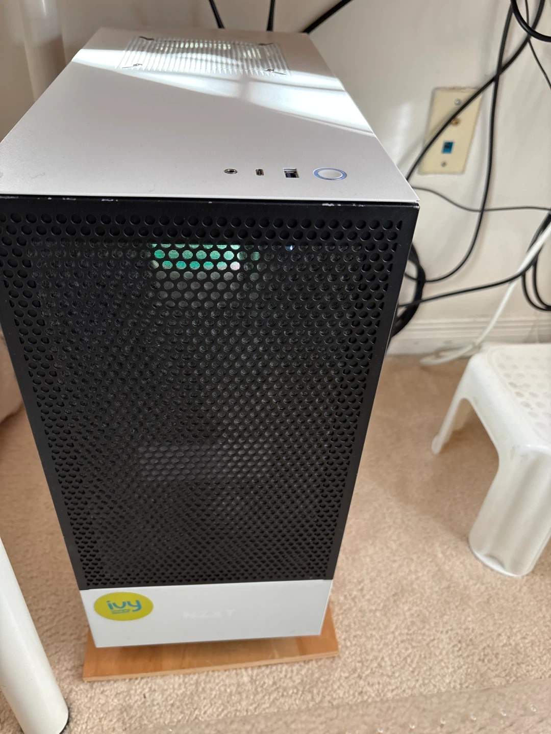 NZXT H510 Flow Mid-Tower PC Case - White, CPU FOR SALE