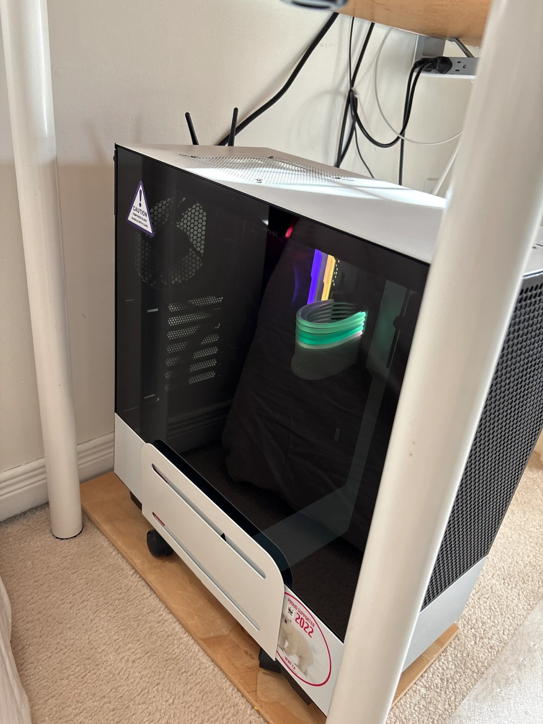 NZXT H510 Flow Mid-Tower PC Case - White, CPU FOR SALE - photo 2