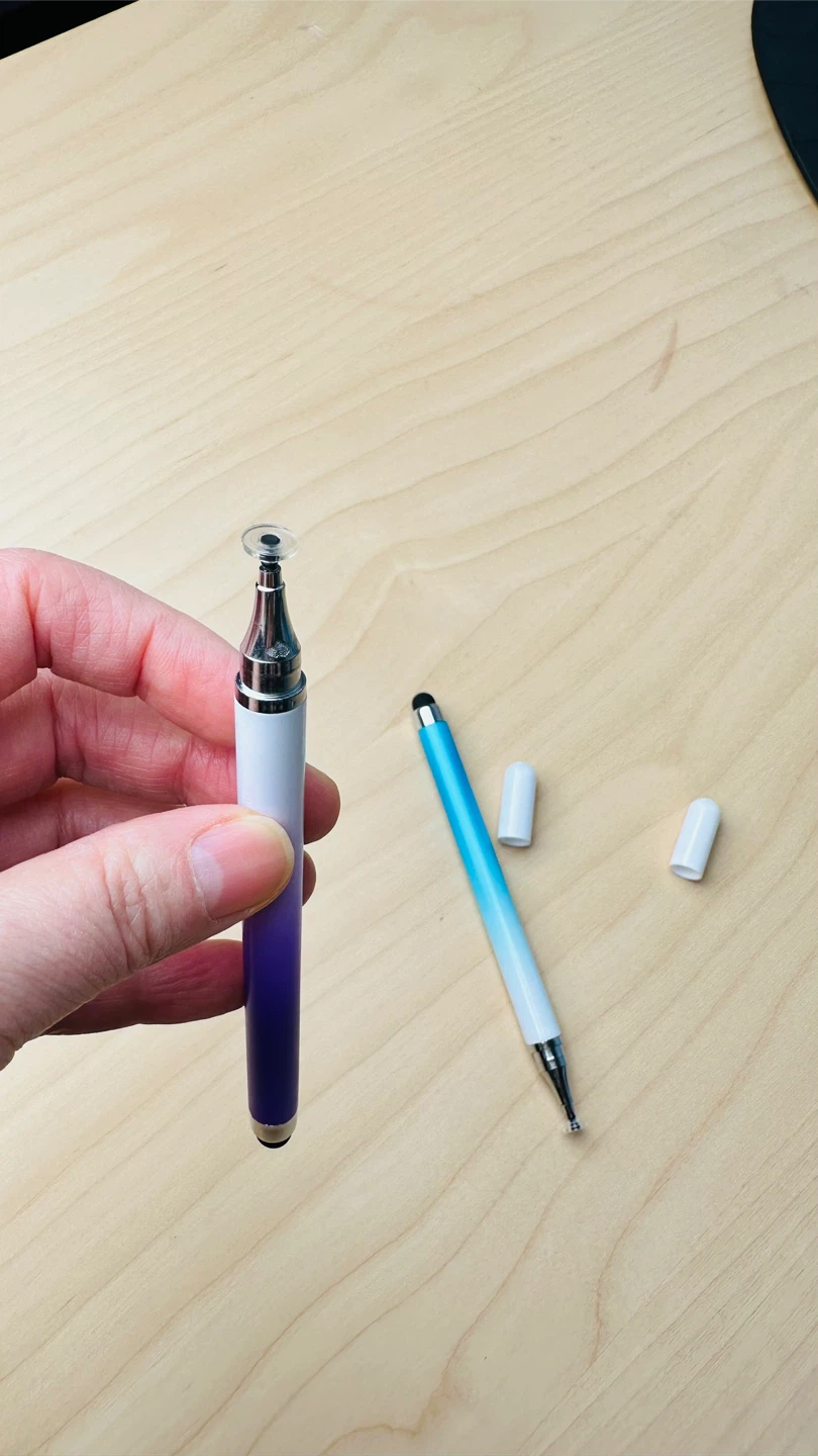 🧡 2 Stylus Pens for Touchscreen Devices - photo 3