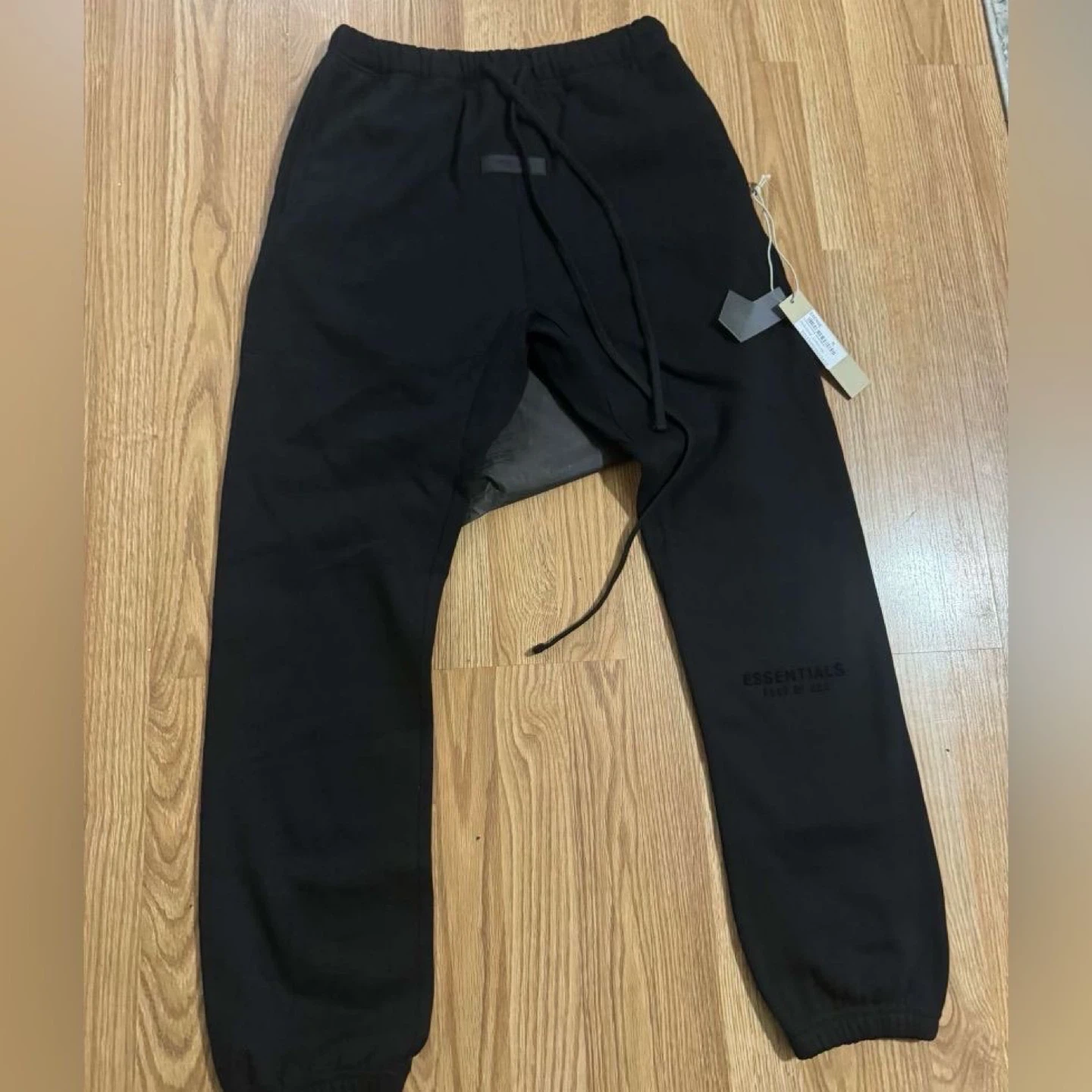 ESSENTIALS Fear of God Black Sweatpants - photo 2