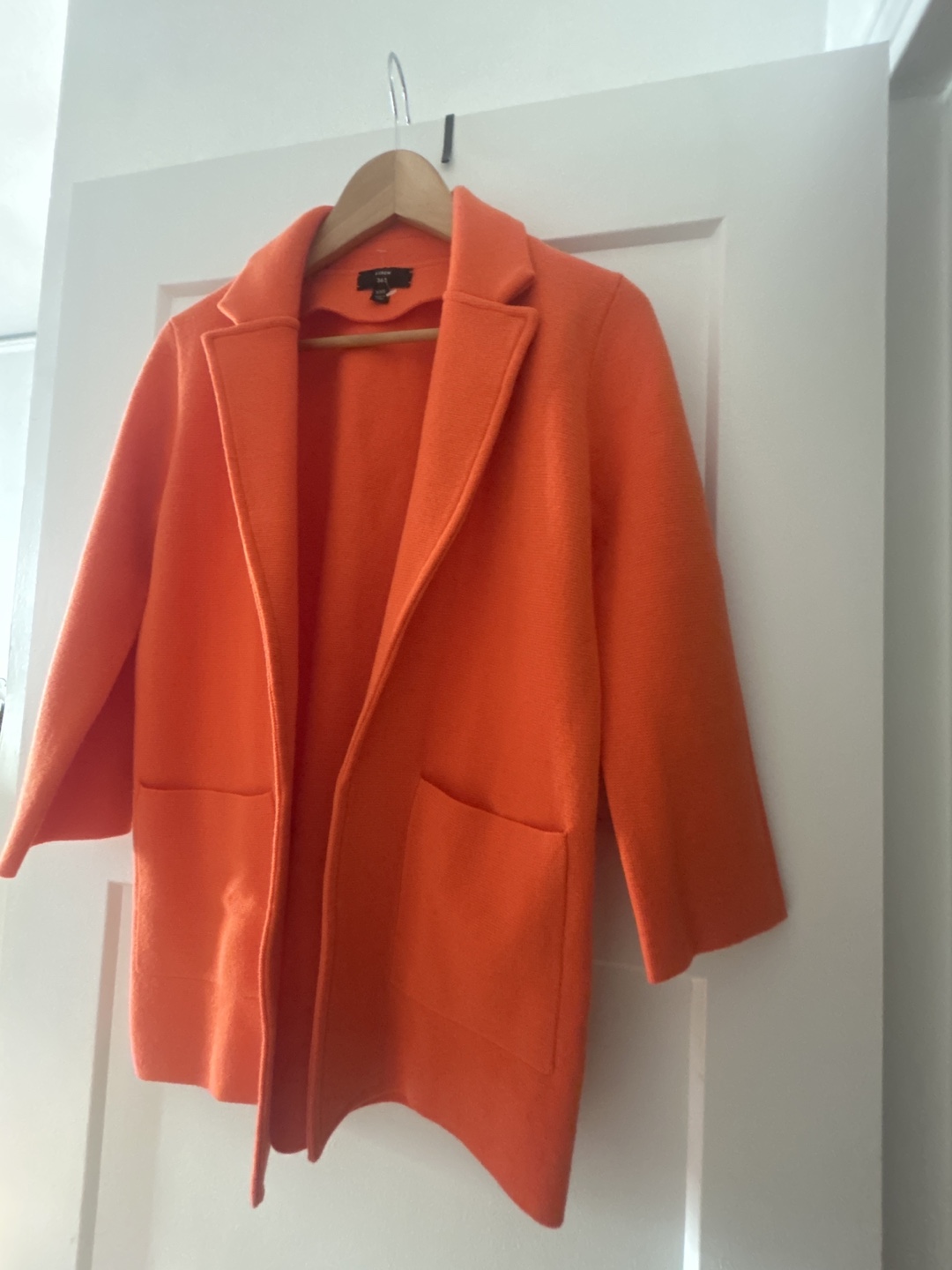 J.Crew Orange Knit Blazer - photo 3