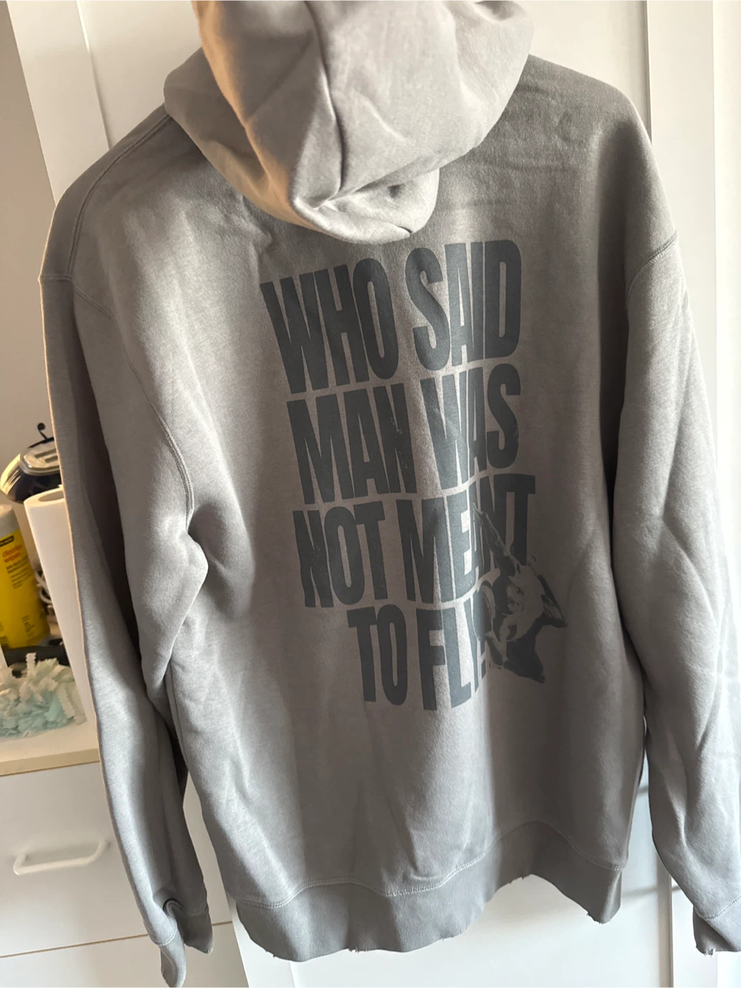 Jordan Brand Grey Hoodie - photo 2