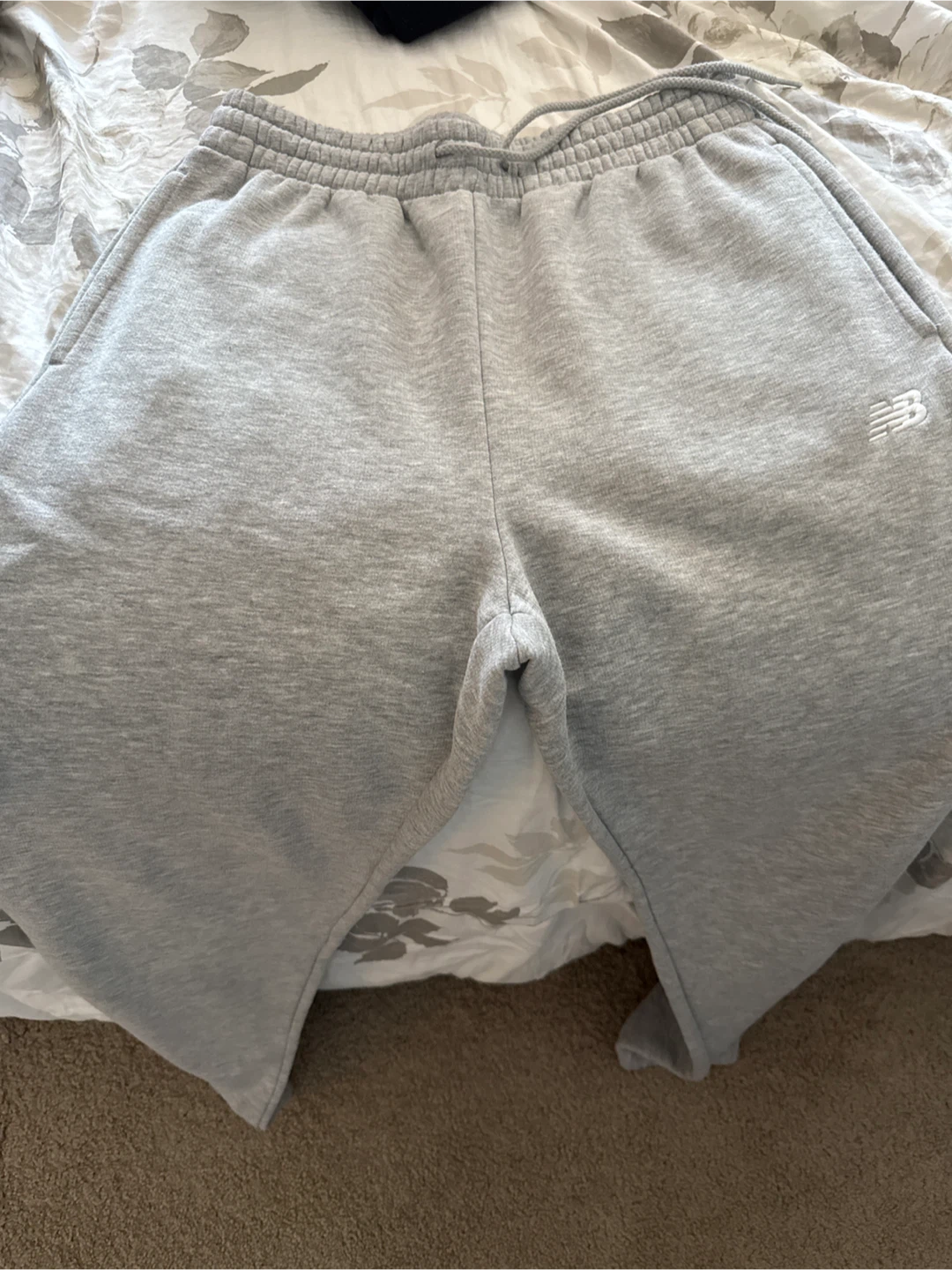 New Balance Grey Jogger Sweatpants - photo 3