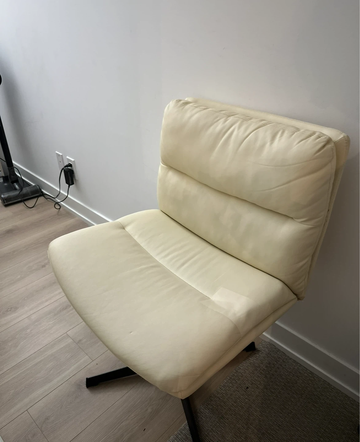 Cream Accent Chair