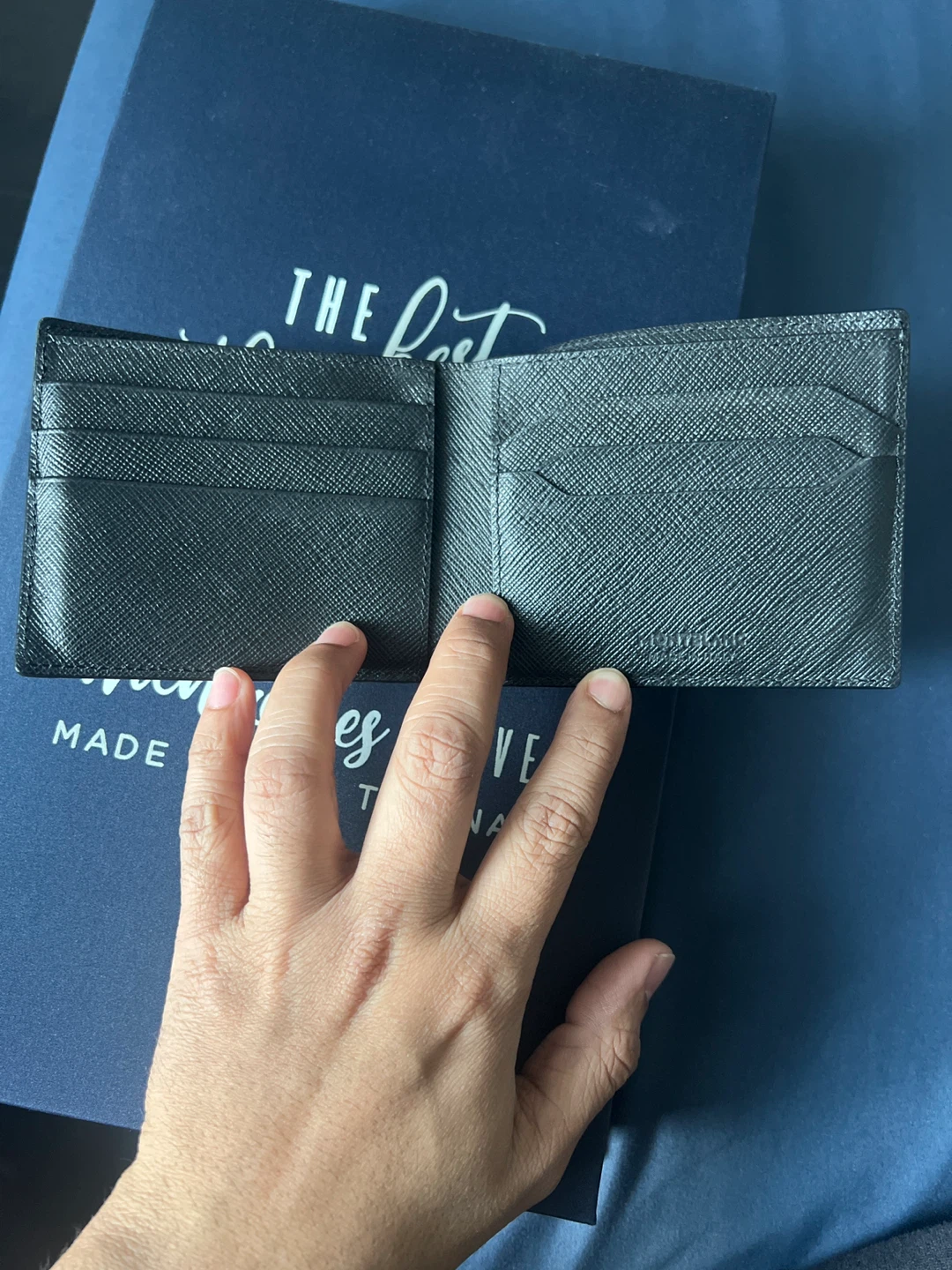 Montblanc Sartorial 6cc Bi-fold Wallet - Black - photo 2