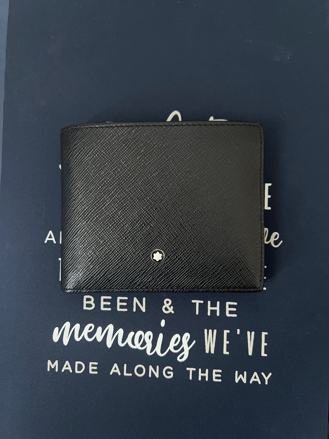 Montblanc Sartorial 6cc Bi-fold Wallet - Black