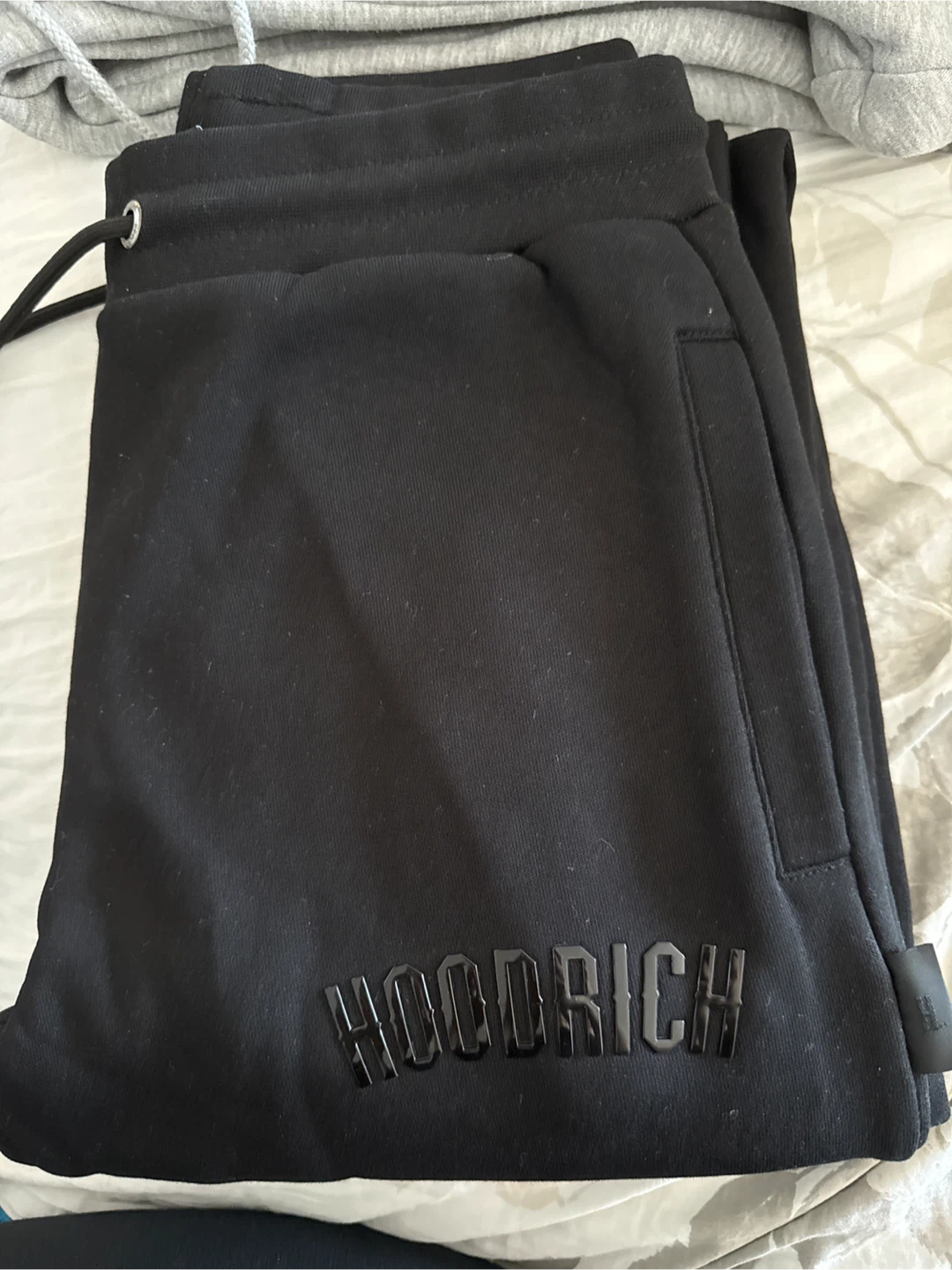 Hoodrich Black Joggers