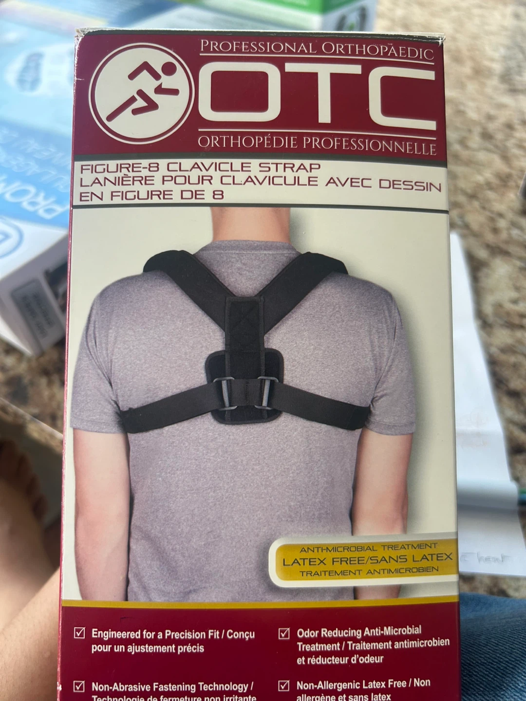 OTC Figure-8 Clavicle Strap Brace