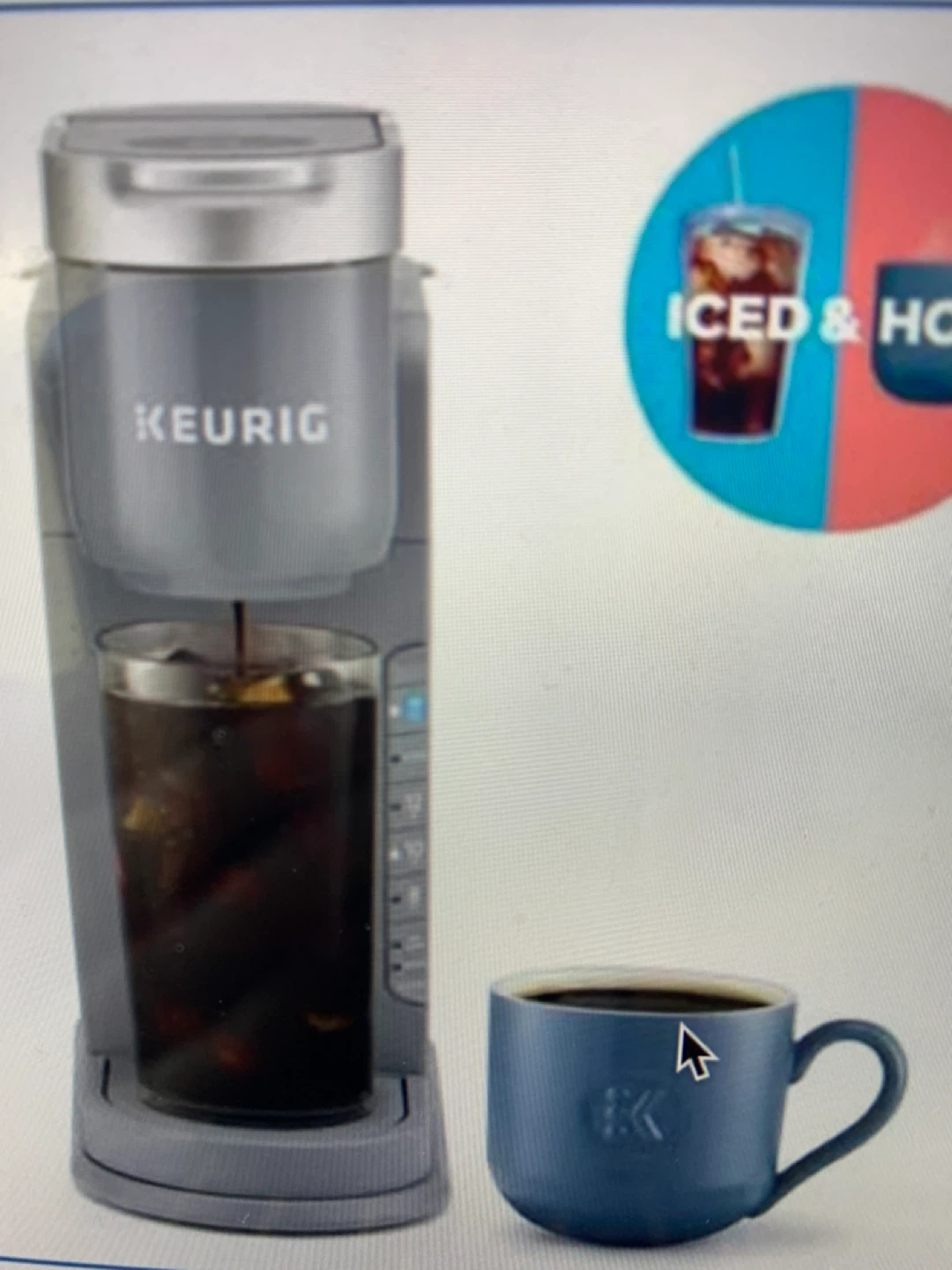 New in box Keurig K-Iced Single Serve Coffee Maker