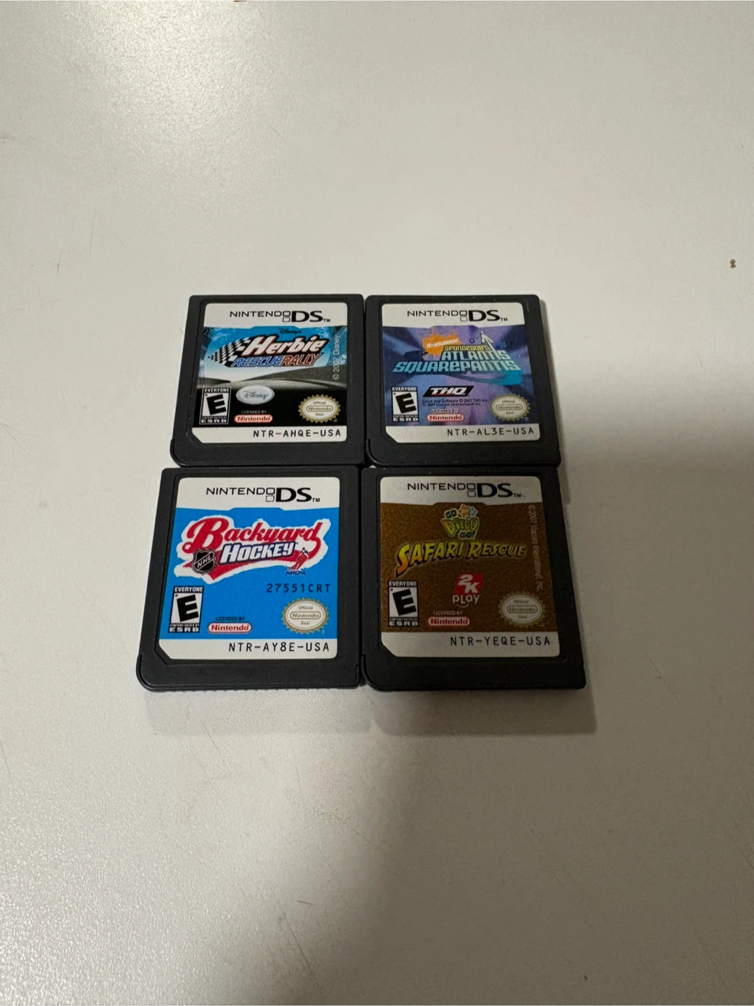 4 DS games