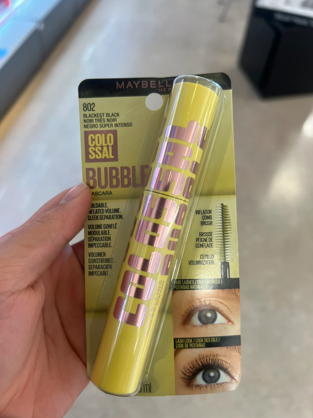 Maybelline Colossal Bubble Mascara Blackest Black